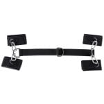 Μαύρες χειροπέδες για χέρια και πόδια Handcuffs/ Ankle Cuffs Set
