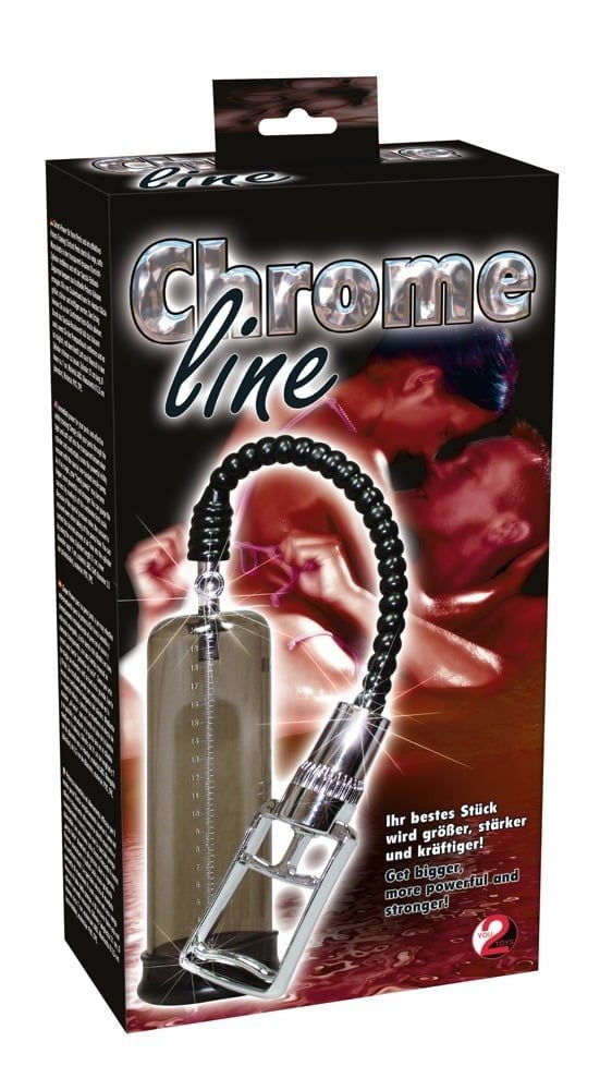 05181070000_verp Chrome line penis pump - Image 1