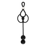 Triple Ball/Cock Ring with Anal Beads - Image 2