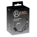 Triple Ball/Cock Ring with Anal Beads
