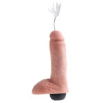 8" Squirting Cock with Balls - Image 3