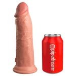 8" Dual Density Silicone Cock - Image 2