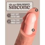 10" Dual Density Silicone Cock - Image 4