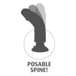 10" Vibrating Cock with Balls - Image 7