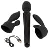 Wand Vibrator with 2 Attachments - Image 2