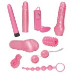 Ροζ Ερωτικό σετ 9 τεμ Candy Toy Set