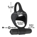 Vibrating cock & ball ring - Image 8