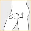Ass-Gasm Cockring Vibrating Plug - Image 5
