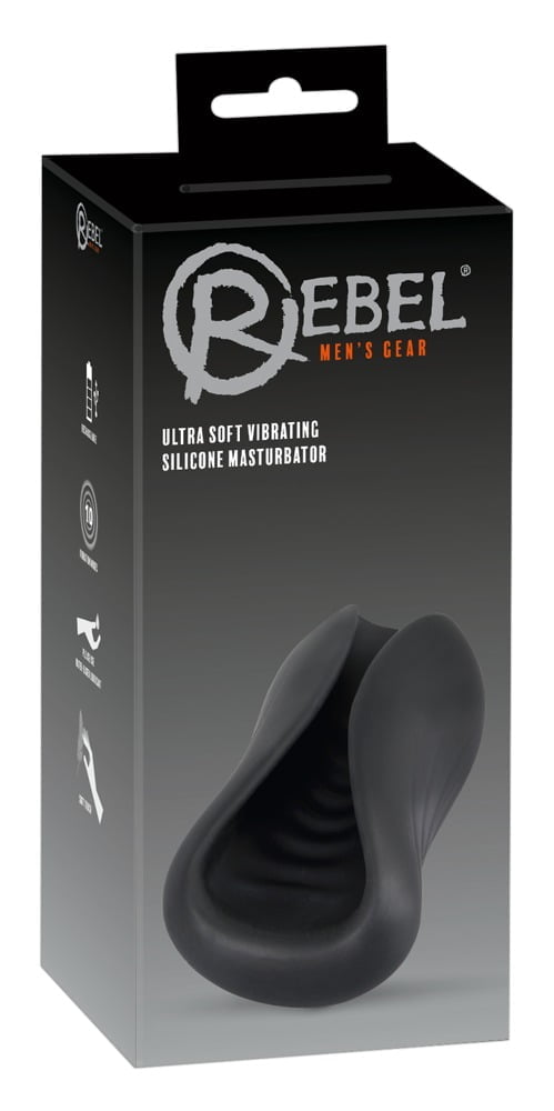 Ultra Soft Vibrating Silicone Masturbator
