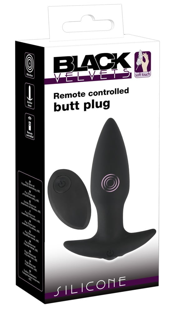 Remote controlled butt plug