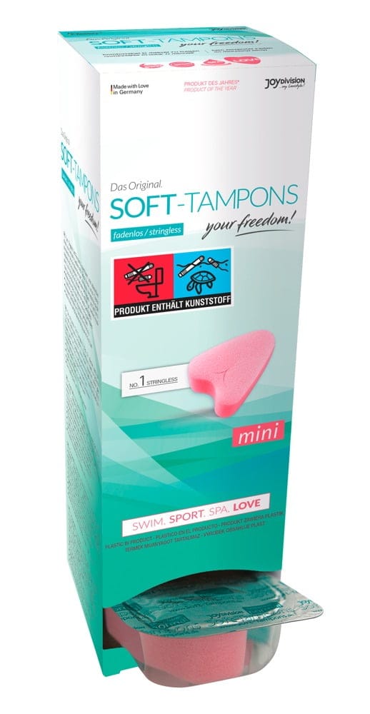 Set of 10 Mini Soft Tampons
