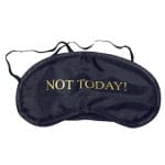 Μαύρη μάσκα ματιών με μηνύματα Blindfold - Image 2