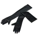 Μακριά Μαύρα Γάντια Long Gloves