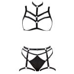 Σέξι BDSM Σετ Εσωρούχων Μαύρο Harness Set