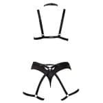 Σέξι BDSM Σετ Εσωρούχων Μαύρο Harness Set - Image 2