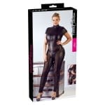 Ματ Ολόσωμη Φόρμα με Διαφάνειες Jumpsuit - Image 9