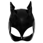 sex shop Μάσκα γάτας βινυλίου Catwoman Vinyl Head Mask