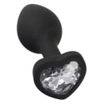 Πρωκτική Σφήνα Σιλικόνης Καρδιά Heart Silicone Butt Plug