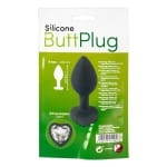 Πρωκτική Σφήνα Σιλικόνης Καρδιά Heart Silicone Butt Plug
