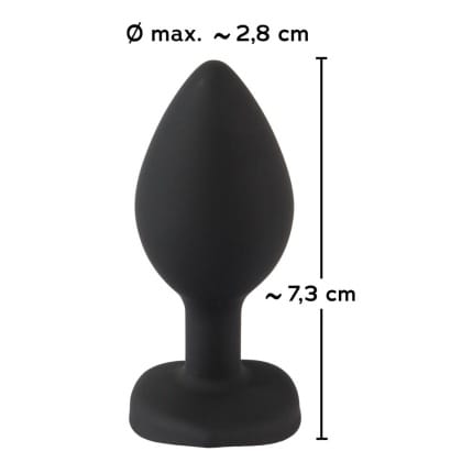 sex shop butt plug heart