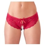 Σλιπ ανοιχτό με δαντέλα Κόκκινο Briefs