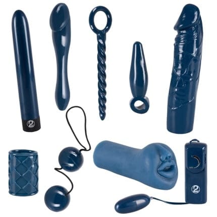 Σετ ερωτικού παιχνιδιού Midnight Blue Set