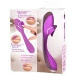 Κλειτοριδικός δονητής με γλώσσα 2 Function bendable Vibe