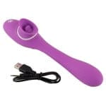 Κλειτοριδικός δονητής με γλώσσα 2 Function bendable Vibe