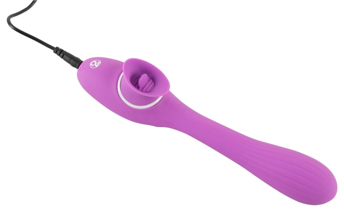 Κλειτοριδικός δονητής με γλώσσα 2 Function bendable Vibe