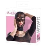 Μάσκα με δαντέλα Μαύρη Mask Lace - Image 3