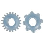 Σετ Δαχτυλιδιών Πέους Μπλε Cock Ring Set - Image 3