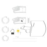 Κλουβί πέους σιλικόνης Set 15 pcs - Image 2