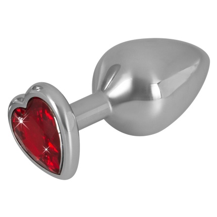 Πρωκτική σφήνα με πετράδι Diamond Anal Plug Heart Medium 8,2 cm