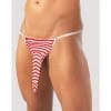 Ανδρικό στρινγκ Κόκκινο Candy Cane