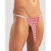 Ανδρικό στρινγκ Κόκκινο Candy Cane