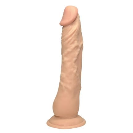 Ομοίωμα Πέους με Βεντούζα 23 cm European