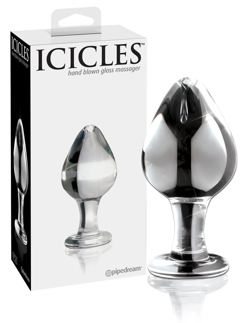 05402770000_gyalini_proktiki_sfina_no_25_icicles (1) Γυάλινη Πρωκτική Σφήνα No. 25 Icicles