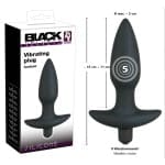 Πρωκτική Σφήνα Με Δόνηση Black Velvets Medium