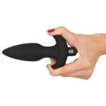 Πρωκτική Σφήνα Με Δόνηση Black Velvets Medium