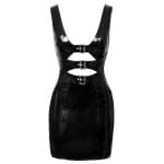 Μίνι βινυλ αμάνικο φόρεμα Vinyl Dress