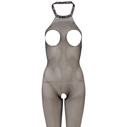Ολόσωμο Διχτυωτό Καλσόν Μαύρο Net Catsuit