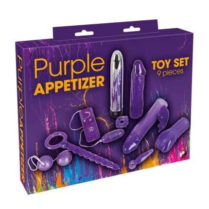 Σετ ερωτικού παιχνιδιού Purple Appetizer