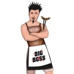Σέξι Ποδιά Μαγειρέματος Το Μεγάλο Αφεντικό BIG BOSS
