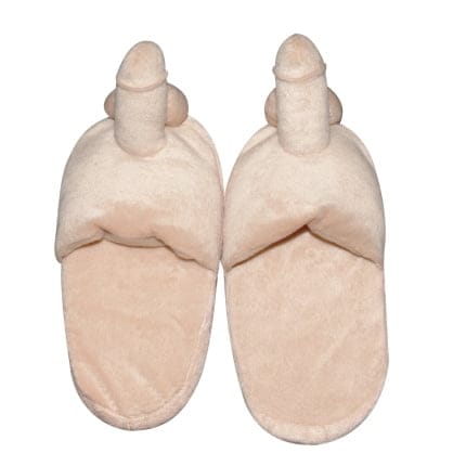 Βελούδινες παντόφλες πέος και όρχεις Penis