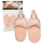 Βελούδινες παντόφλες πέος και όρχεις Penis