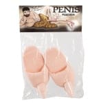 Βελούδινες παντόφλες πέος και όρχεις Penis