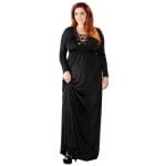 Μακρύ Φόρεμα με Δέσιμο στο Στήθος Long Dress