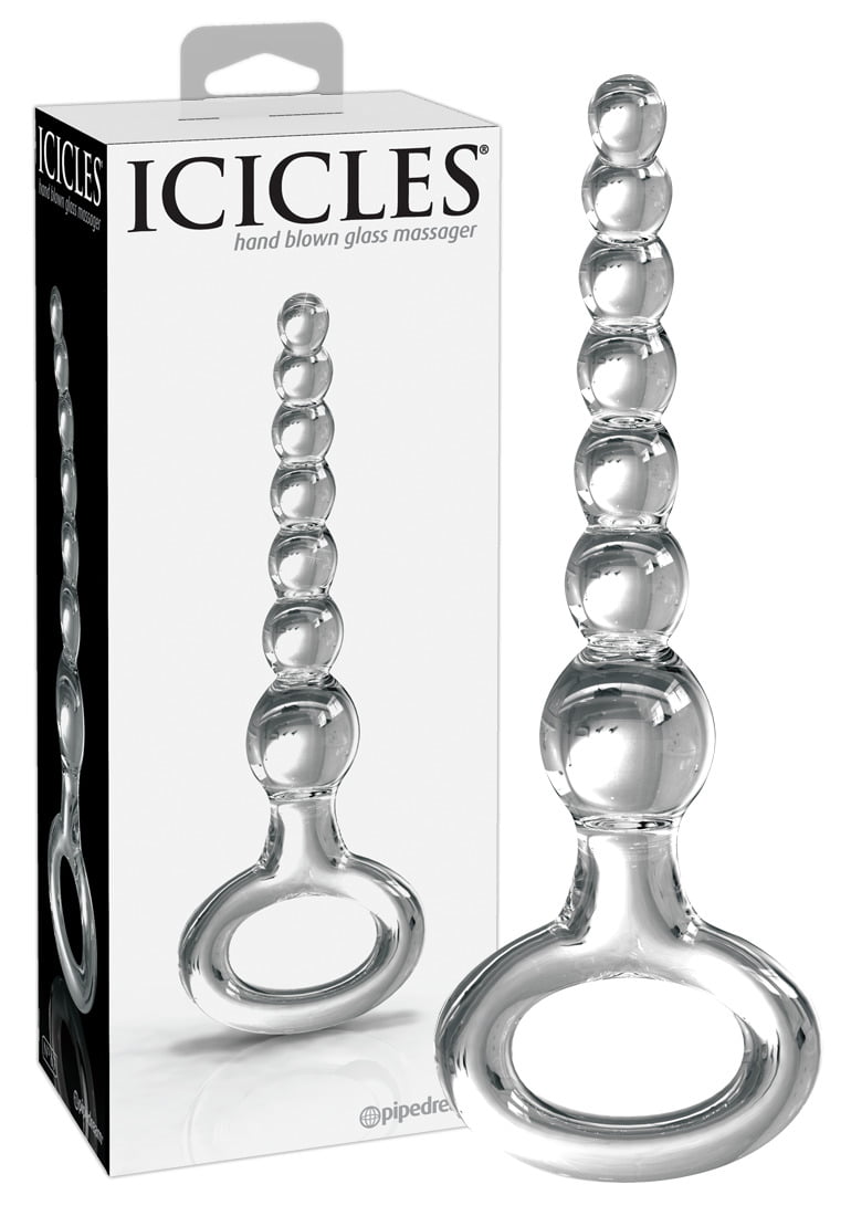 05331730000_gyalines_proktikes_chantres_icicles_no_67 (1) Γυάλινες Πρωκτικές Χάντρες Pipedream Icicles No. 67