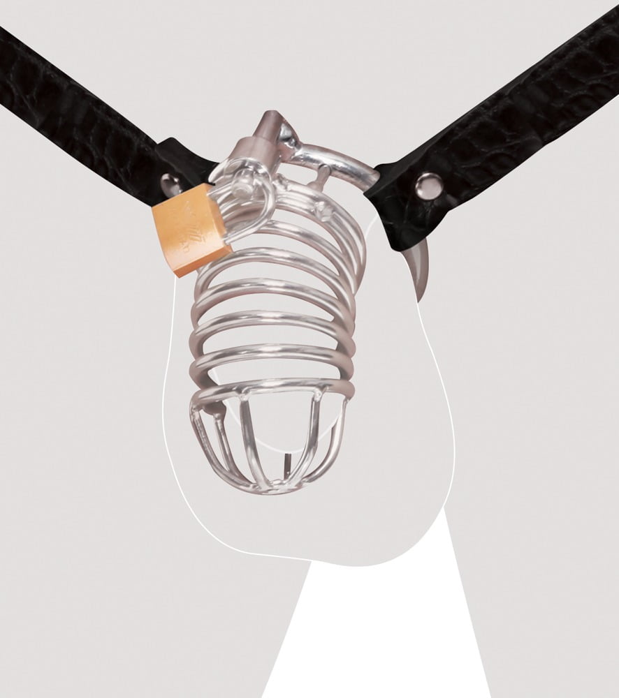 05404630000_klouvi_agnotitas_peous_extreme_chastity_belt Κλουβί Αγνότητας Πέους Extreme Chastity Belt