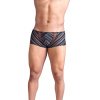 Ανδρικό Μπόξερ Με Διαφανείς Ρίγες Men´s Pants Black transparent stripes